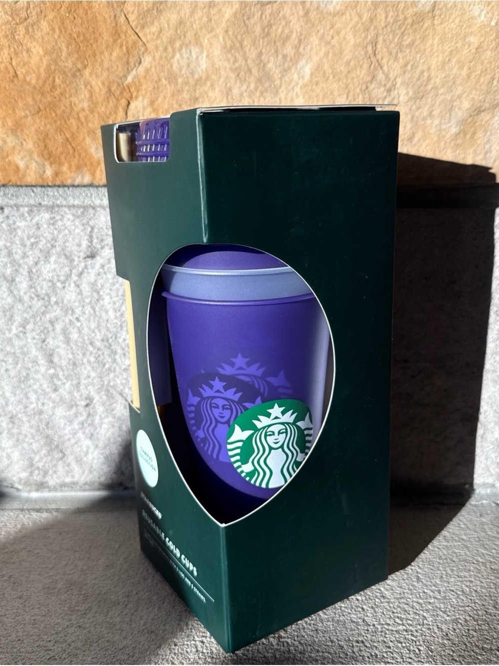 Starbucks Campus Collection University of Washington Reusable Cold Cups 5-Pack